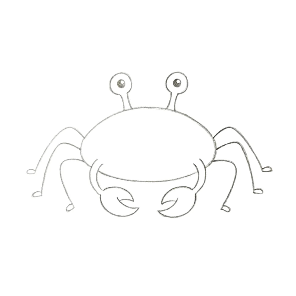 Baby Crab Drawing
