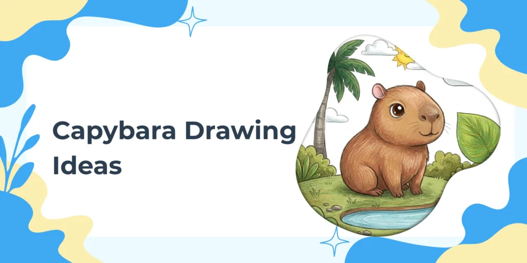 Capybara Drawing