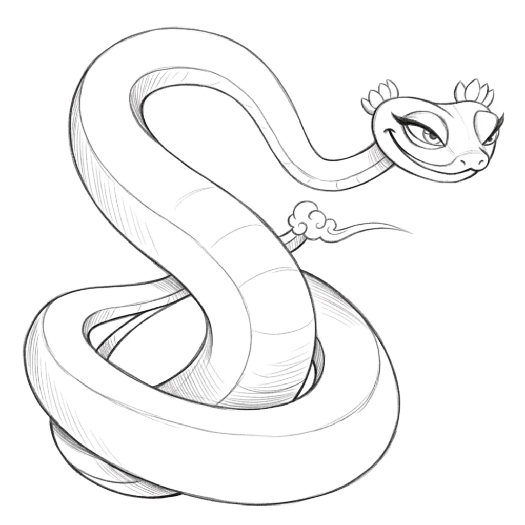 Master Viper Drawing