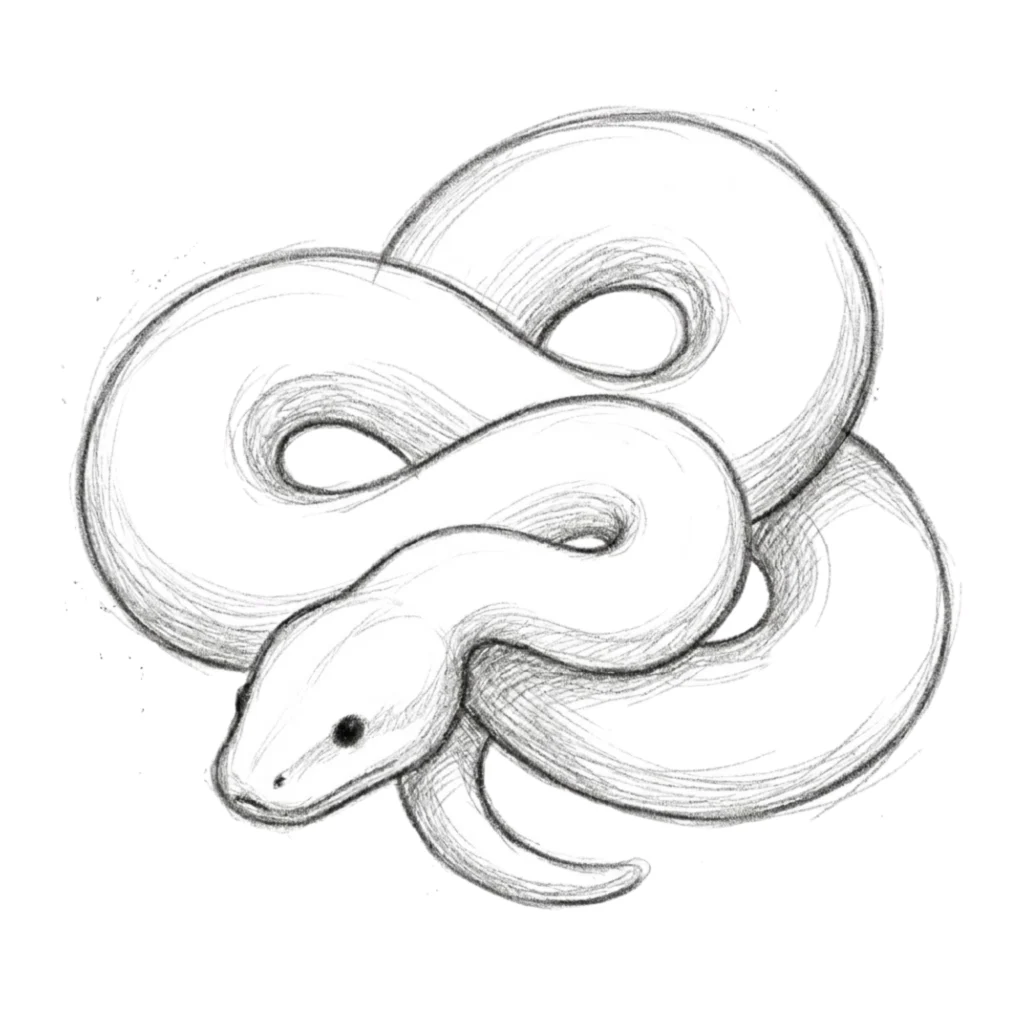 Viper Snake Drawing