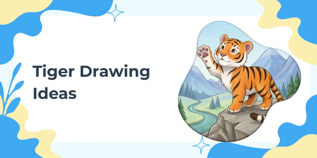 Tiger Drawing Ideas
