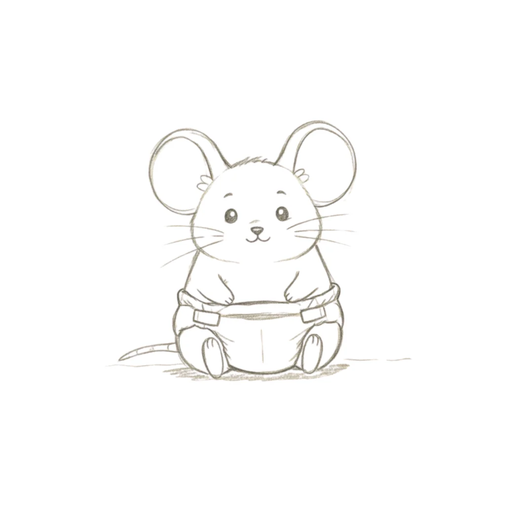 Baby Mouse Drawing