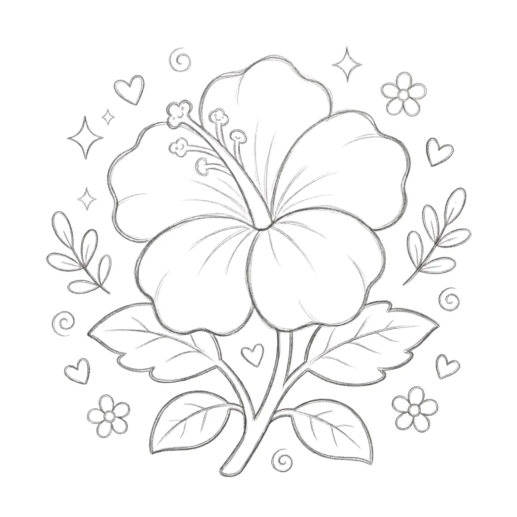 Charming Hibiscus