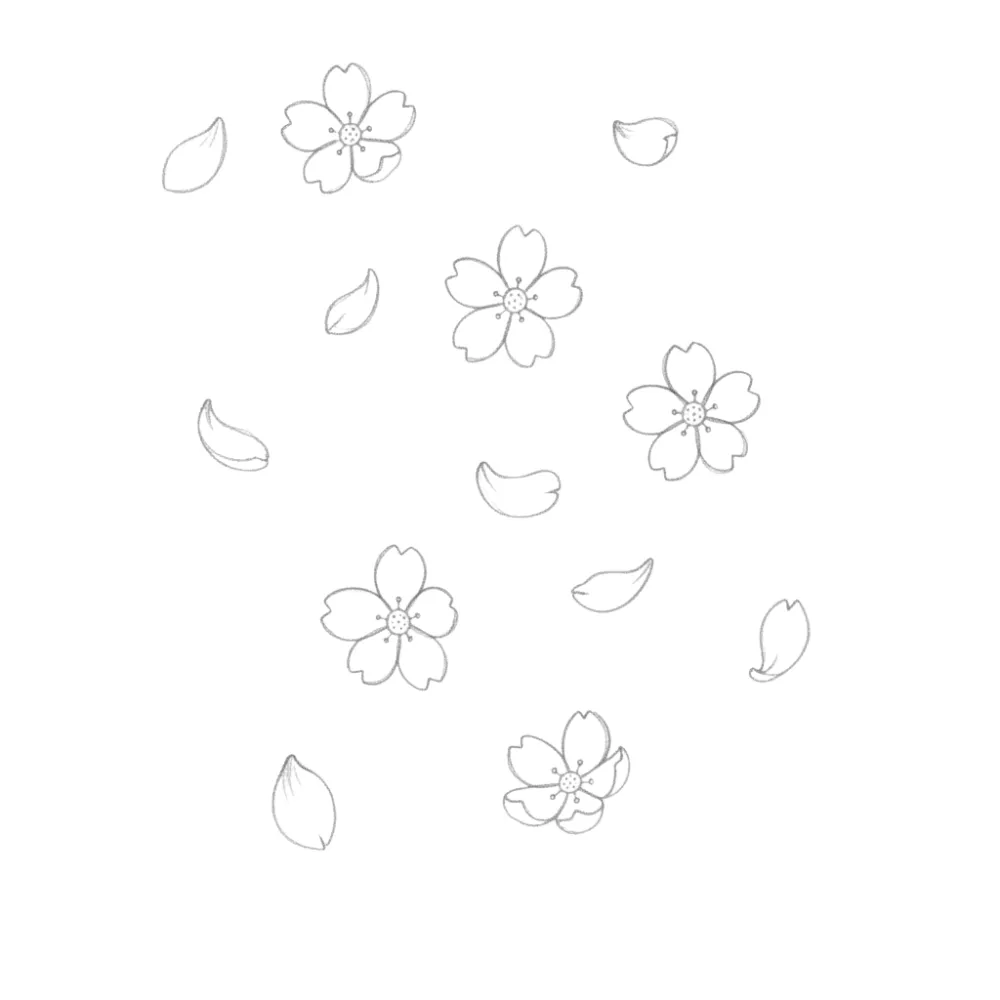 Falling Cherry Blossom