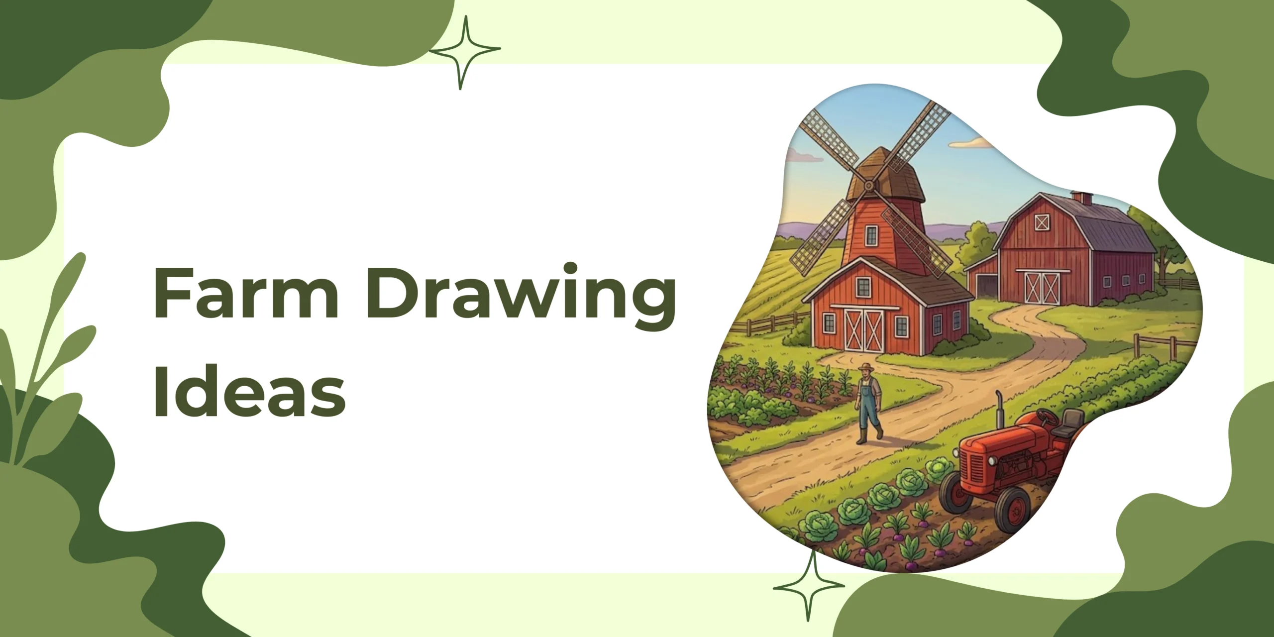 Farm Drawing Ideas