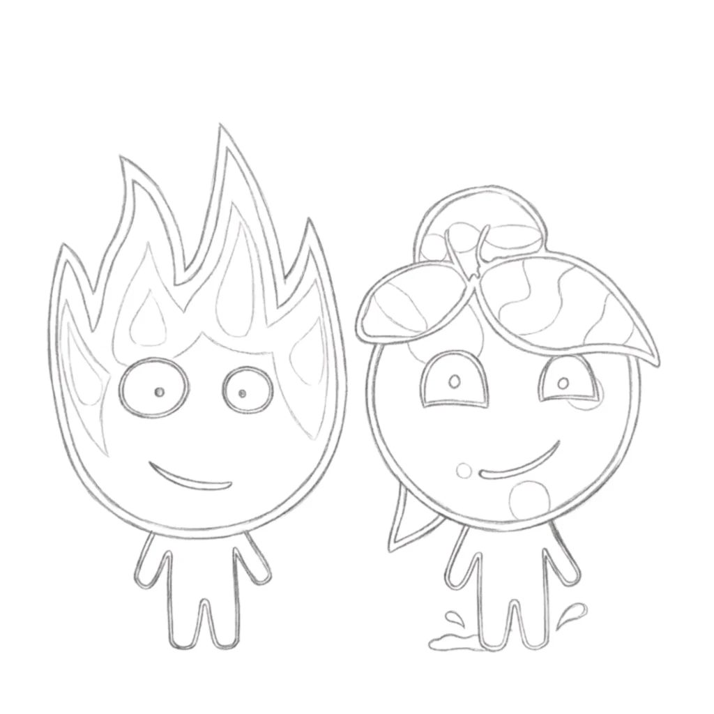 Fire Boy and Water Girl
