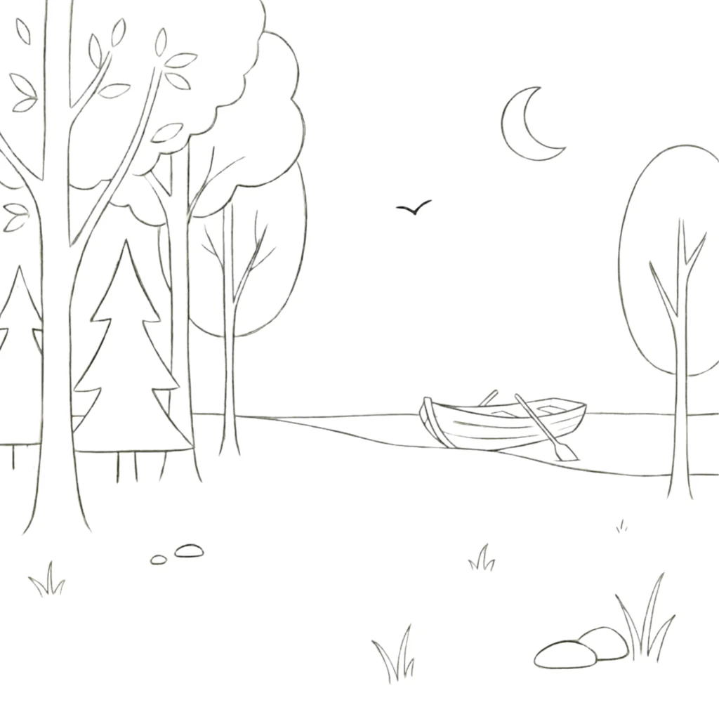 Forest Near Sea