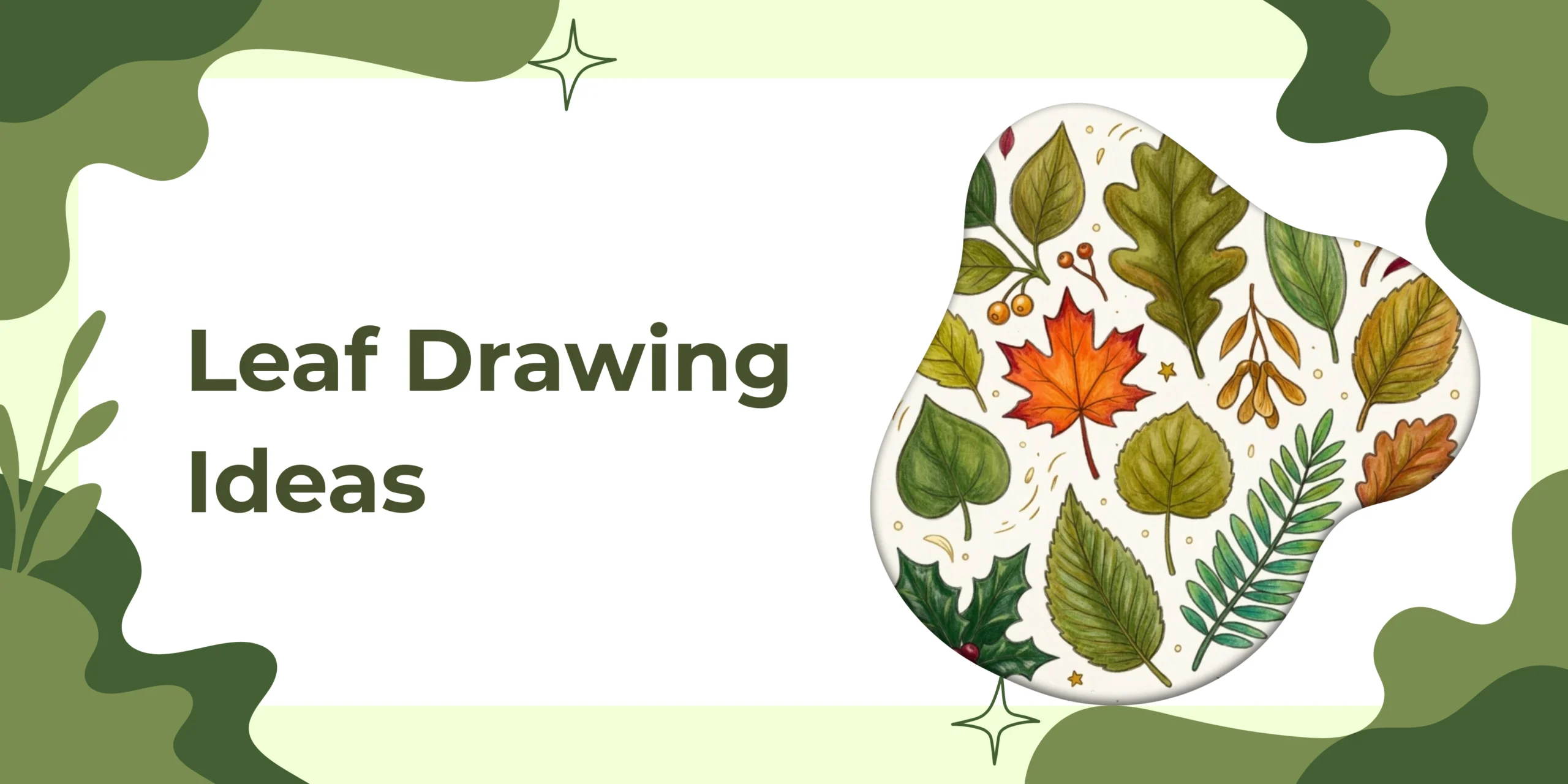Leaf Drawing Ideas