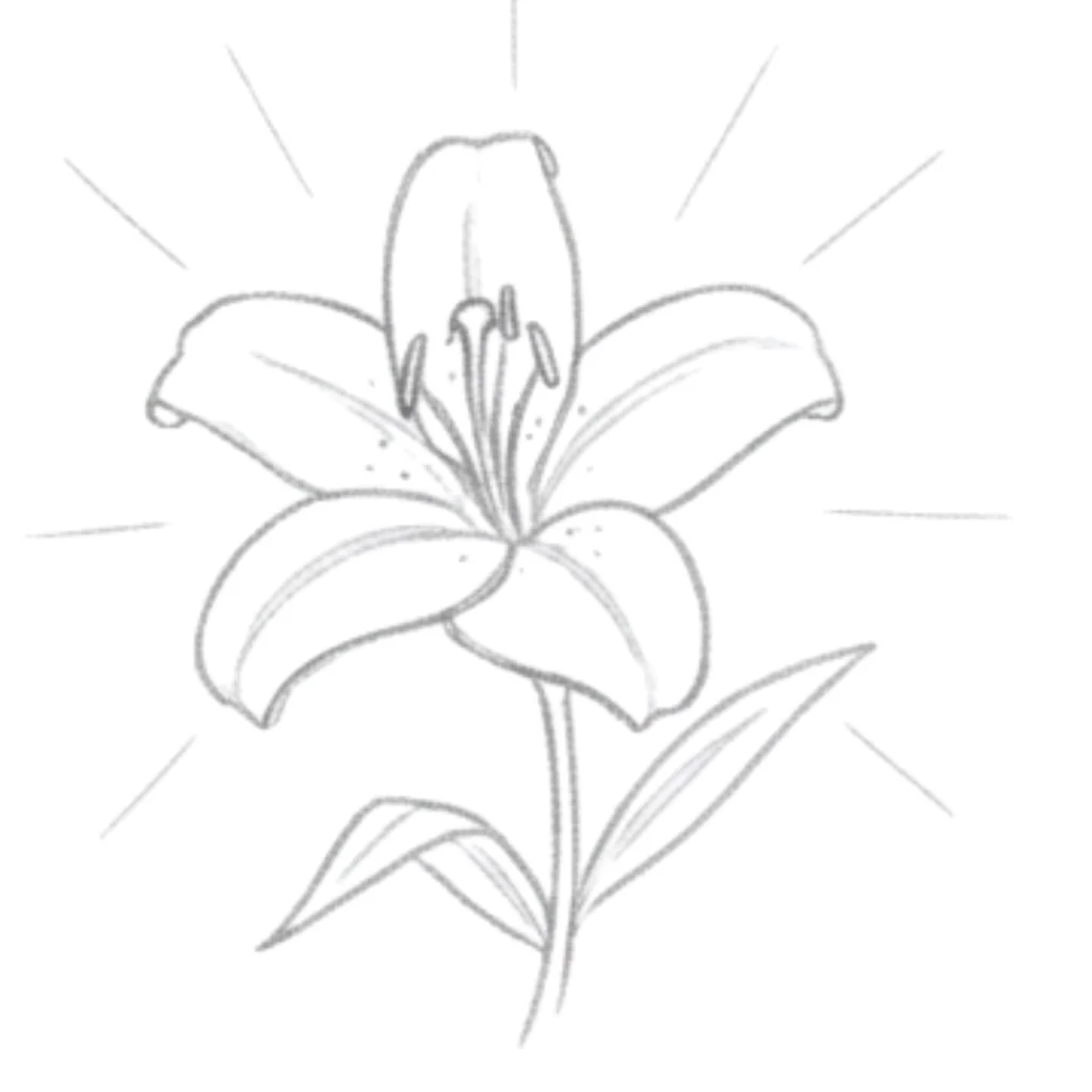 Lily in Sunlight