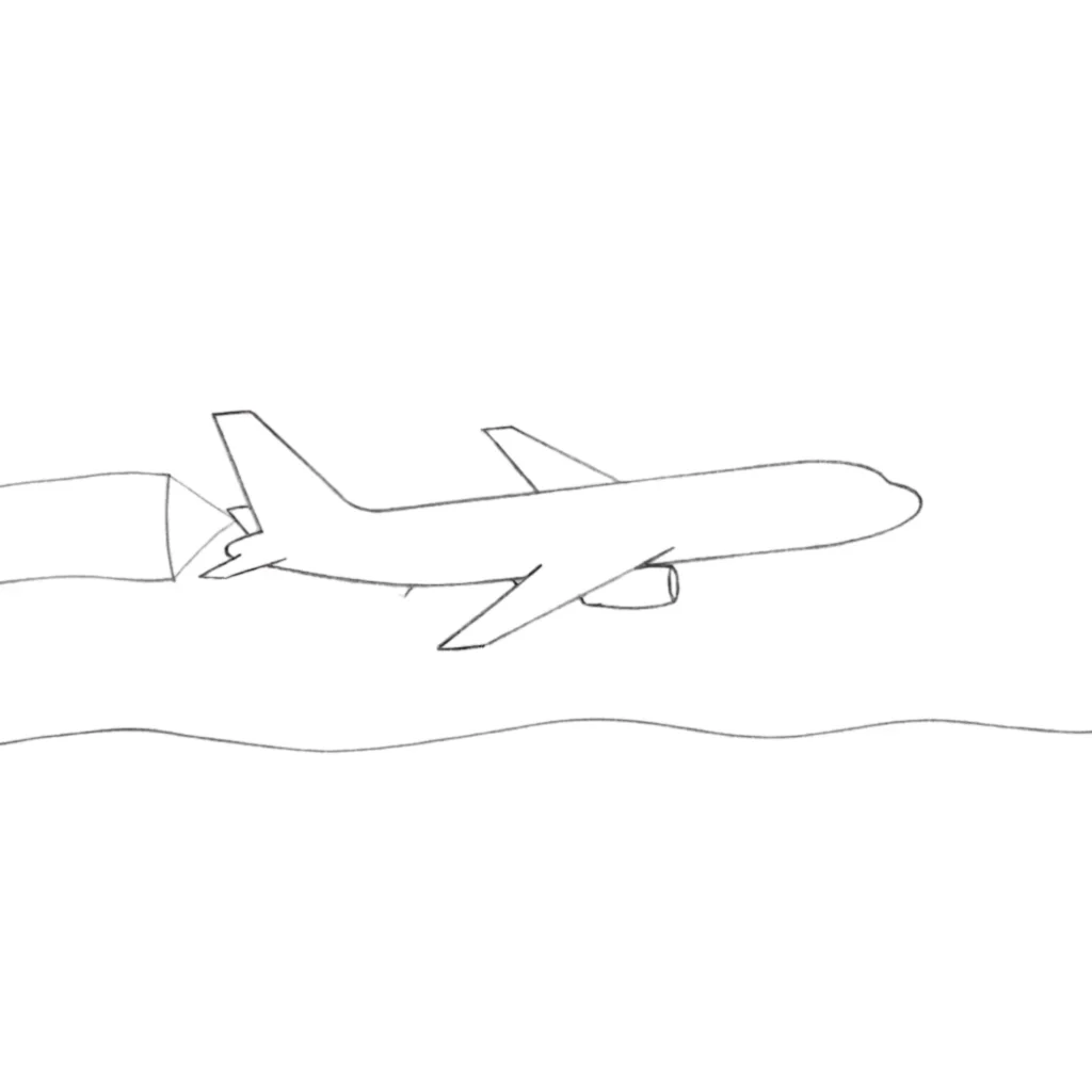 Airplane with a Banner
