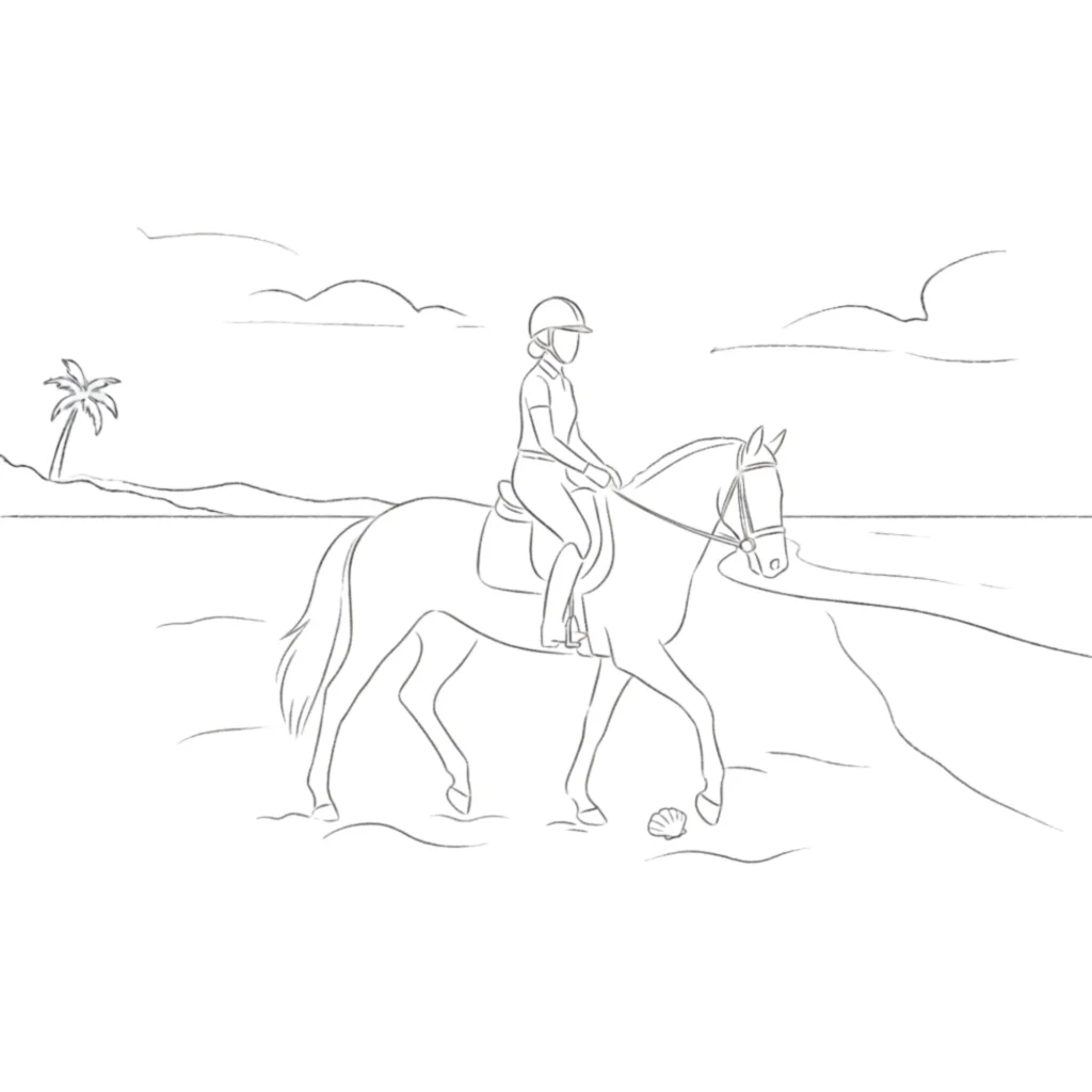 Beach Horse Riding