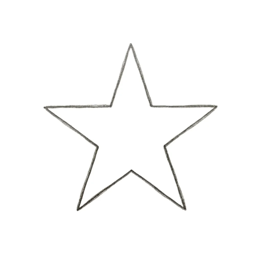 Classic Star Drawing