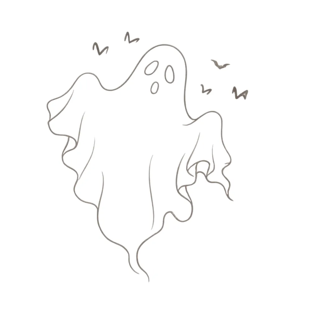 Ghost Fall in Air