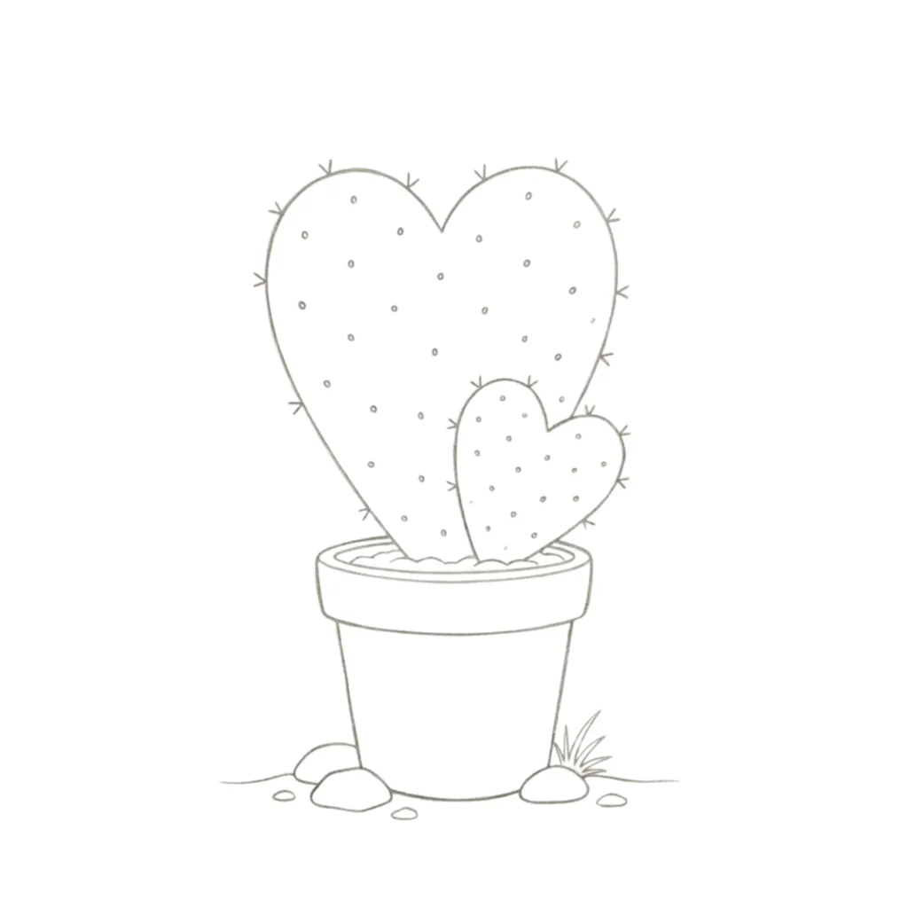 Heart-Shaped Cactus