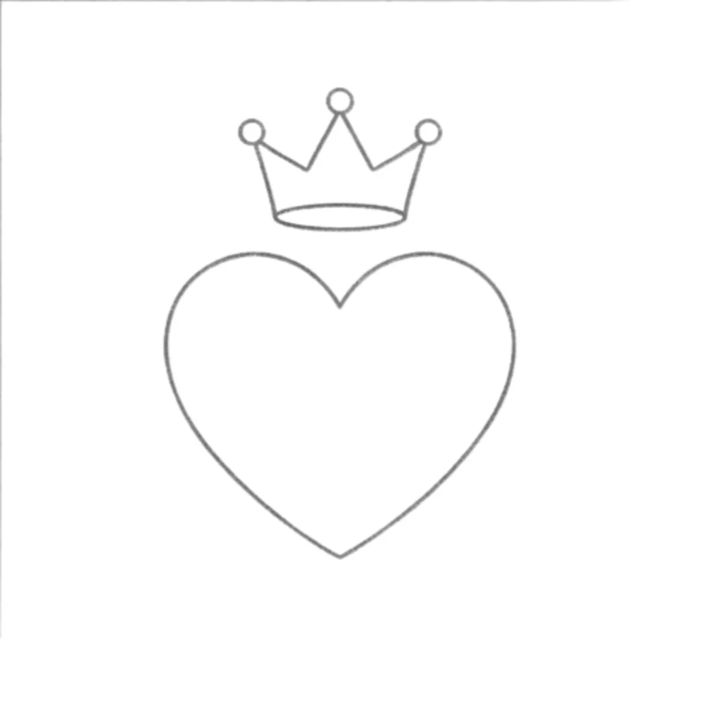 Heart with Crown