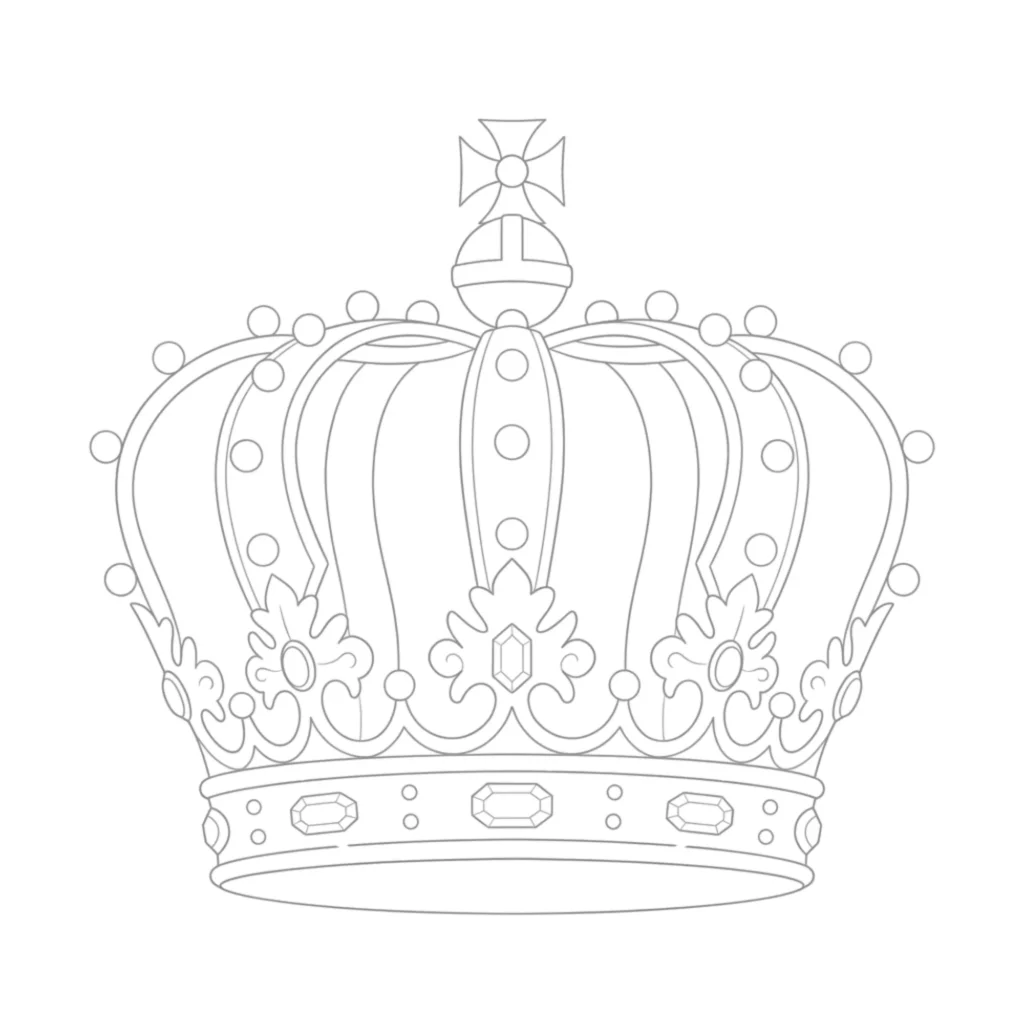 Imperial Crown Drawing