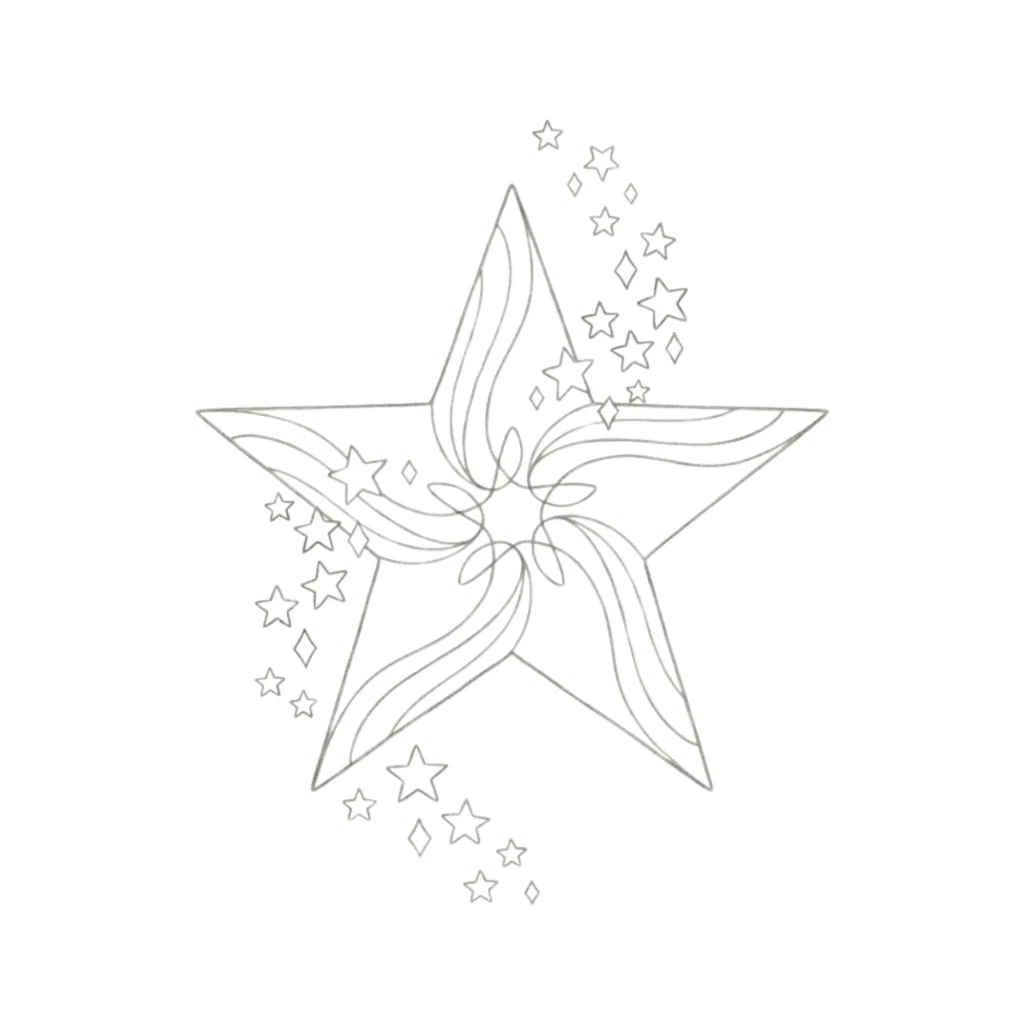 Magical Star Drawing