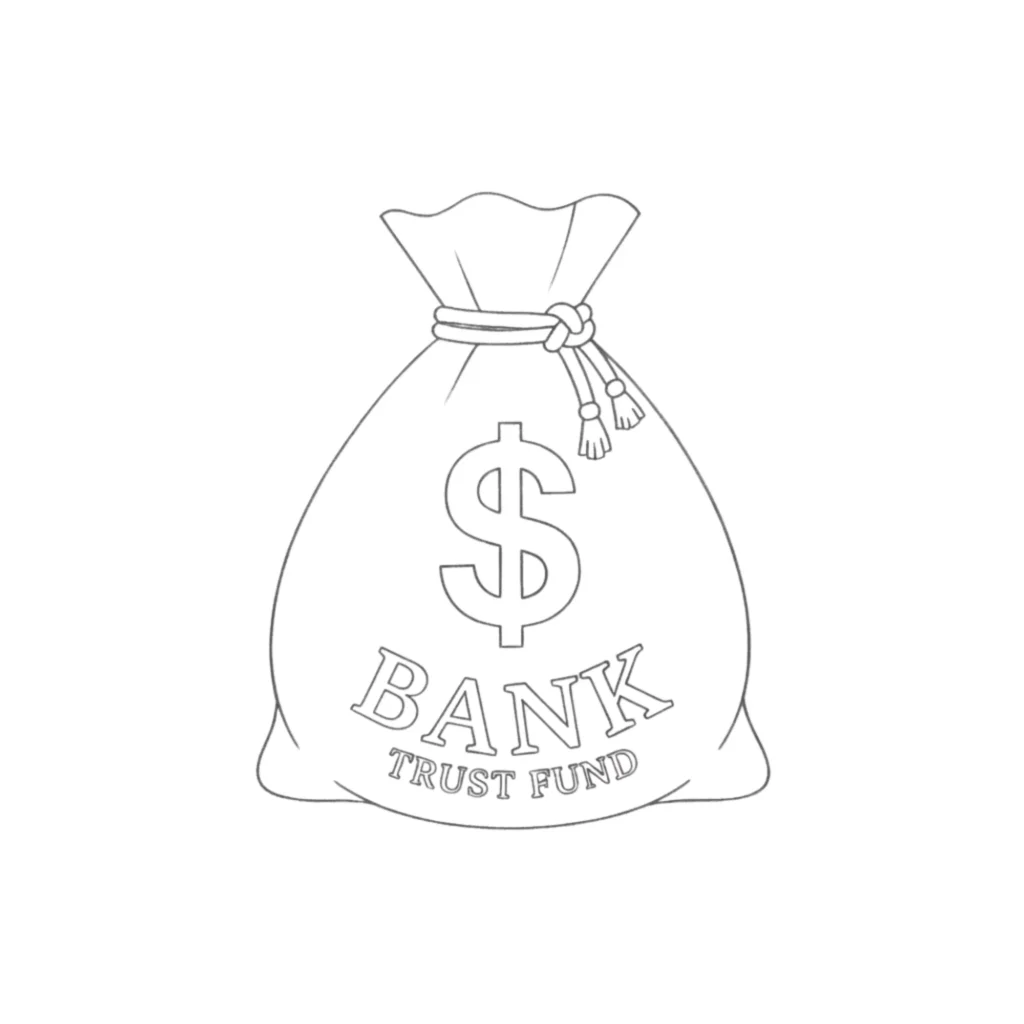 Money Bag Drawing