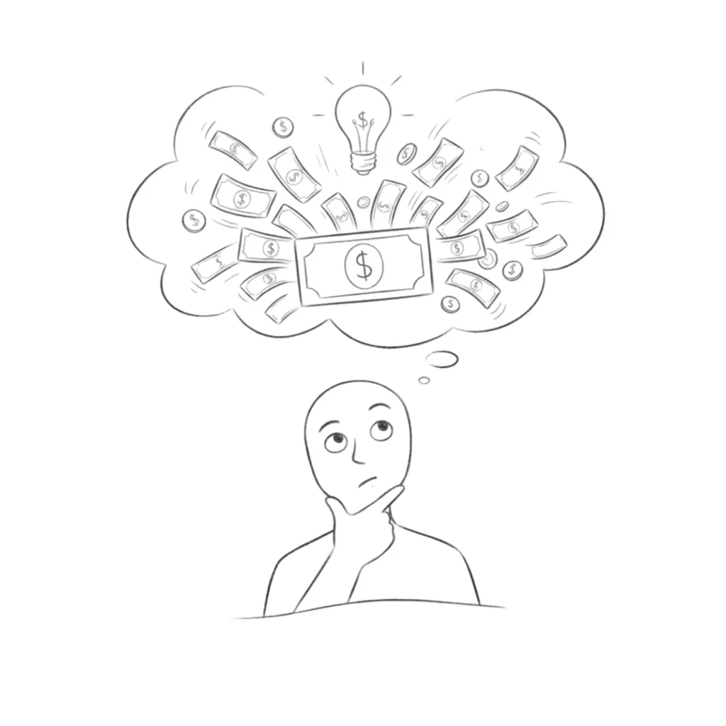 Money Idea Drawing