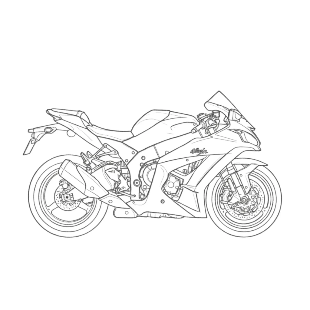 Ninja Kawasaki Bike