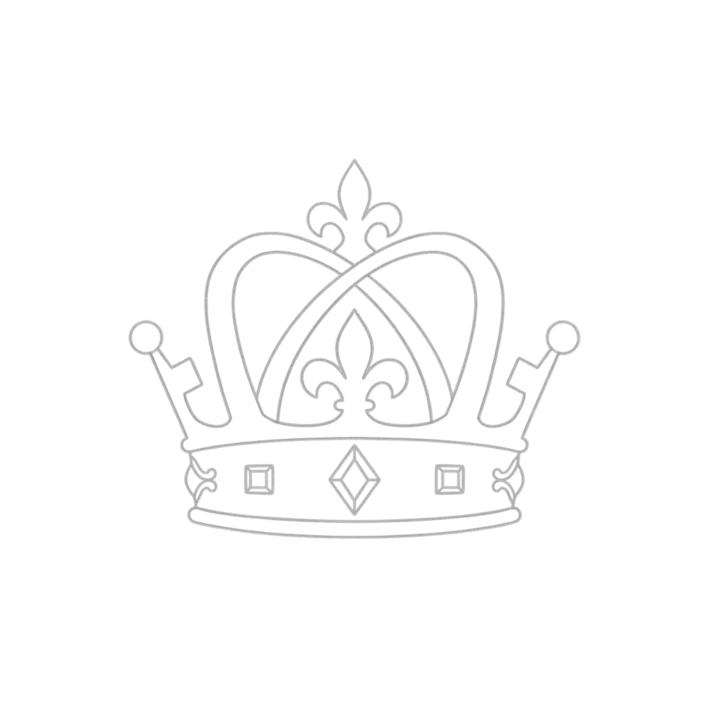 Royal King Crown Drawing
