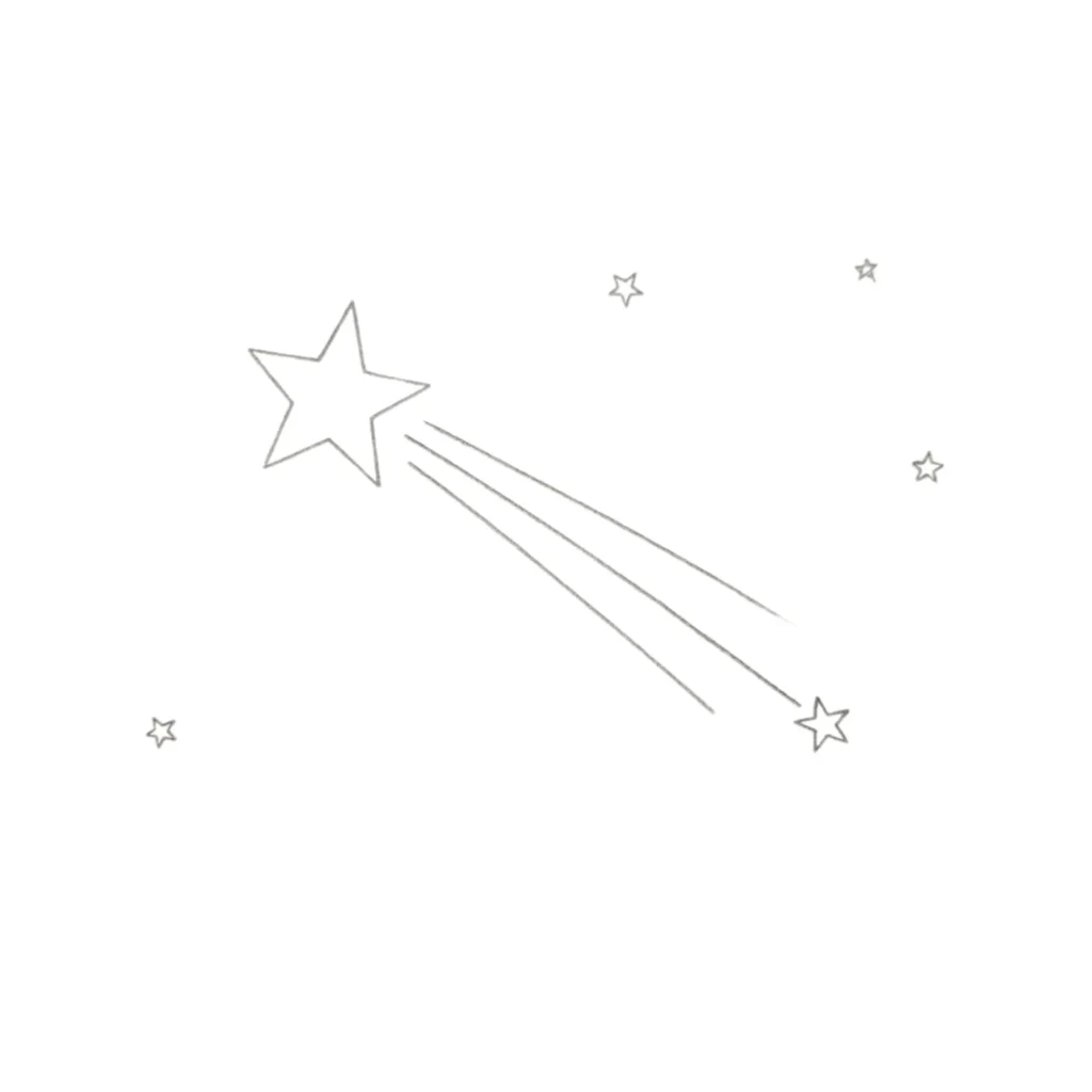 Shooting Star Drawing