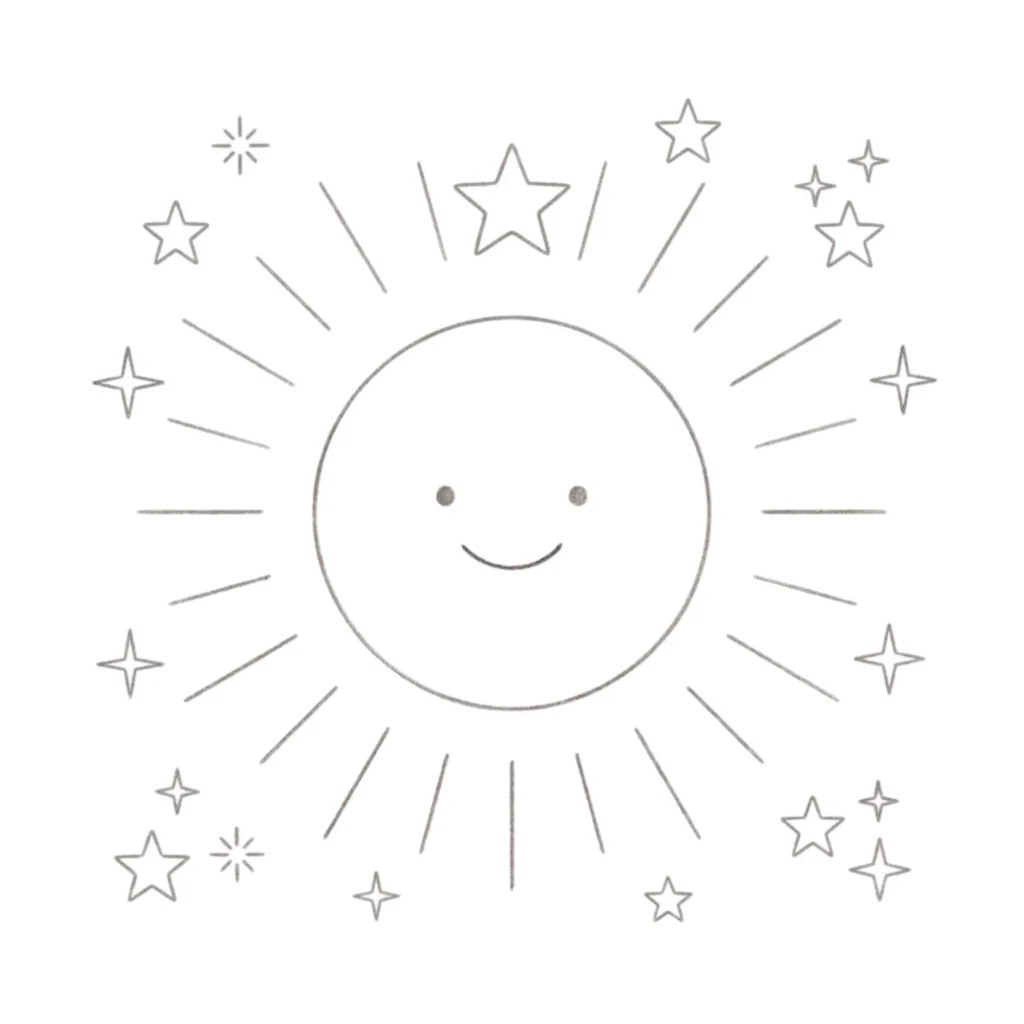 Sun with Stars