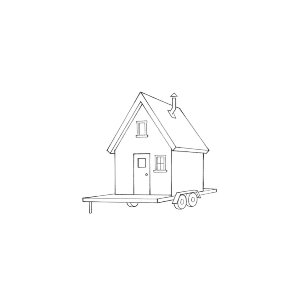Tiny House Drawing