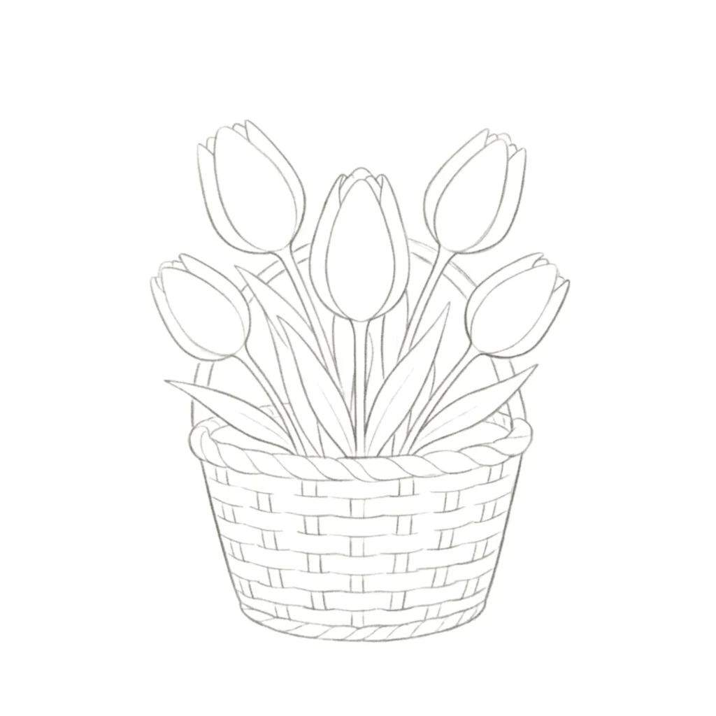 Tulip Basket